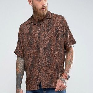 Viscose paisley Classic Shirt